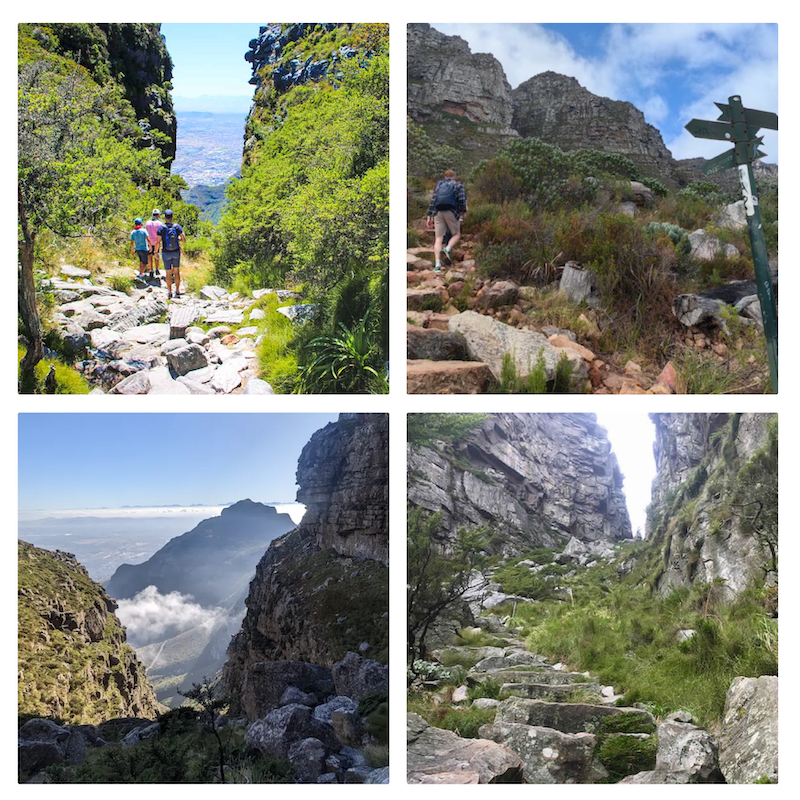 Hiking Trail Platteklip Gorge Table Mountain